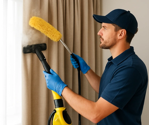 Trusted blind cleaning technician Matty Curtain Cleaning chirnside-park-vic QLD